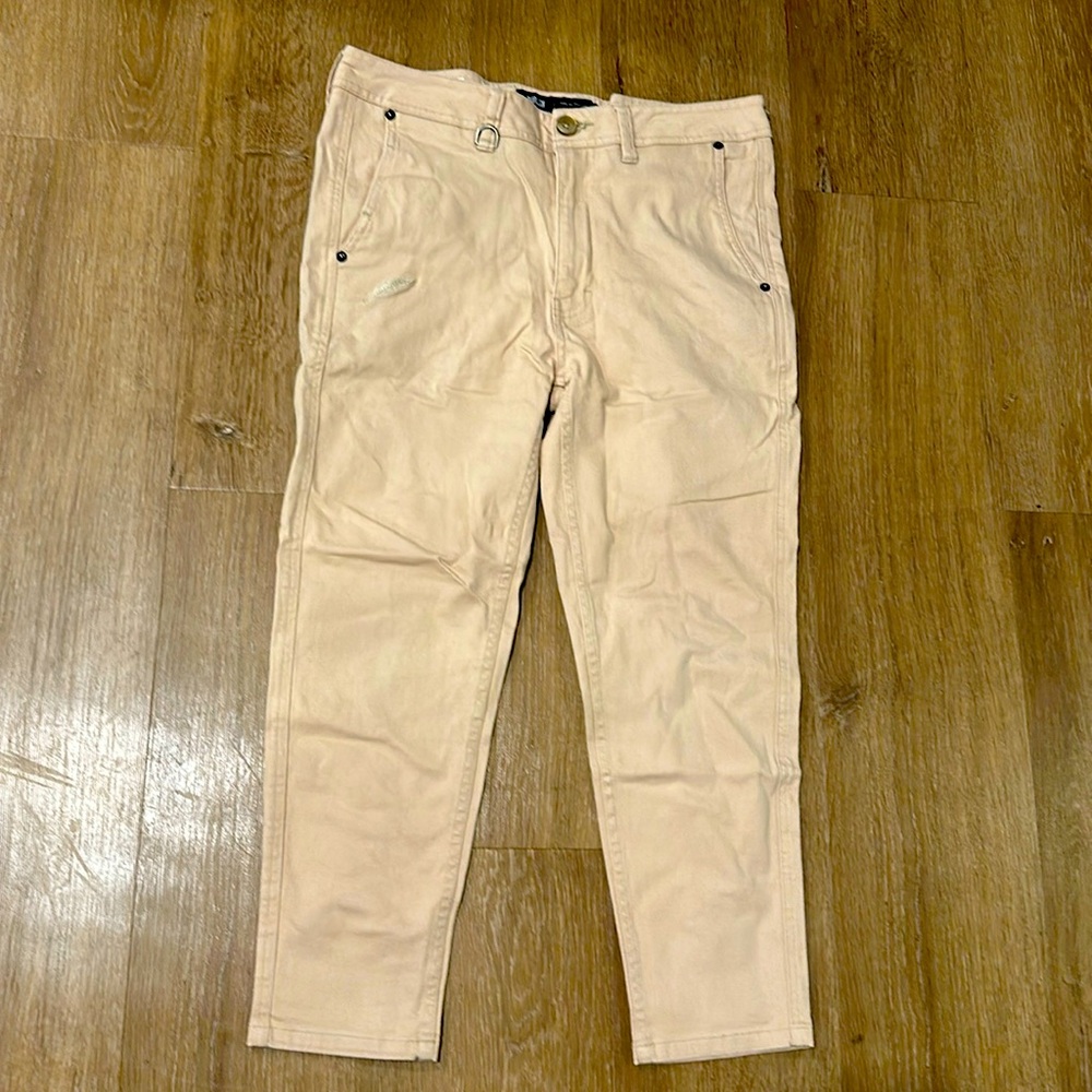 Publish Index Cropped Skinny Pant - Tan - Size 32